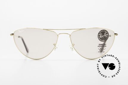 Ray Ban Fashion Metal 1 Ray Ban USA Changeable Lens, W0991 Gold Phototrope Brown automatic lenses, Made for Men and Women