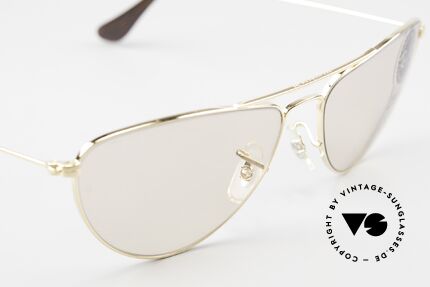 Ray Ban Fashion Metal 1 Ray Ban USA Changeable Lens, NO RETRO sunglasses, but a rare old USA original, Made for Men and Women