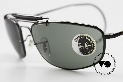 Ray Ban Sport Metal 1994 Olympic Series B&L USA, perfect fit due to flexible sport temples and sports band, Made for Men