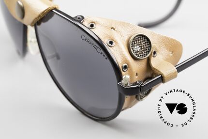 Alpina Ice Extreme Glacier Glasses Ski Goggles, mirrored lenses & removable side parts, Made for Men and Women
