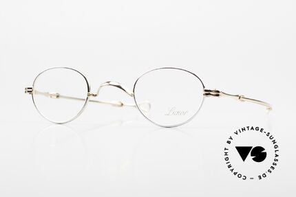 Lunor I 03 Telescopic Bicolor Frame Slide Temples Details