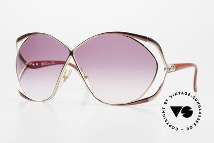 Christian Dior 2056 Fancy 80's Ladies Sunglasses Details