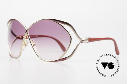 Christian Dior 2056 Fancy 80's Ladies Sunglasses, famous 'butterfly-design' with huge gradient lenses, Made for Women