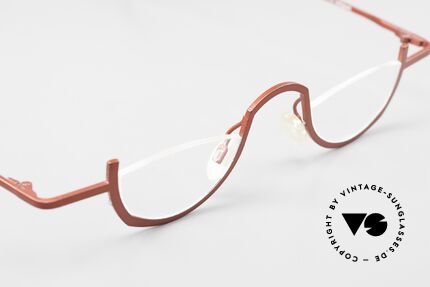Theo Belgium Go Crazy Reading Glasses Titan, the DEMO lenses should be replaced with prescriptions, Made for Women