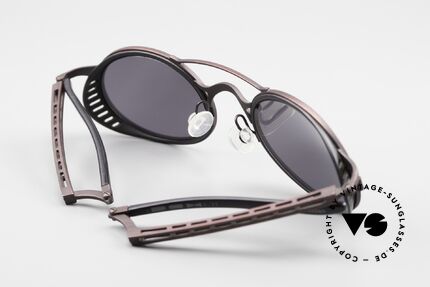 DOX 11 WIN Industrial Frame Mirrored, with silver mirrored sun lenses for 100% UV protection, Made for Men and Women