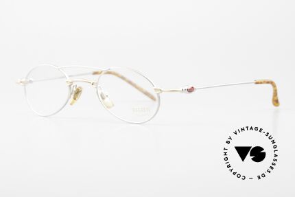 Bugatti 10859 Luxury Men's Frame Oval 90's, classic and timeless design (gentlemen's eyeglasses), Made for Men