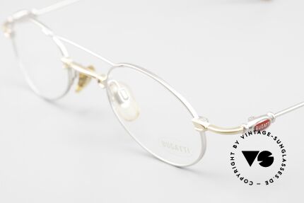 Bugatti 10859 Luxury Men's Frame Oval 90's, unworn rarity of the late 90's incl. orig. Bugatti case, Made for Men