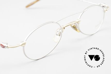 Bugatti 10859 Luxury Men's Frame Oval 90's, NO retro fashion, but an unique 25 years old original, Made for Men