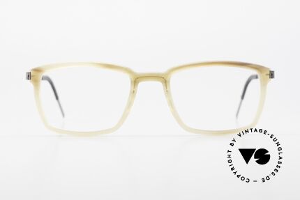 Lindberg Horn 1808 Buffalo Horn Titanium Frame, distinctive quality and design (award-winning frame), Made for Men