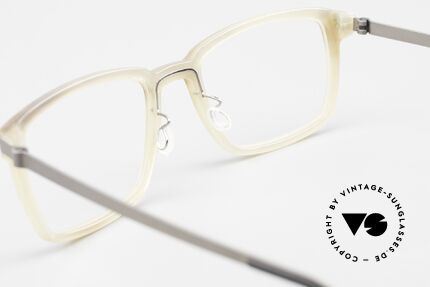 Lindberg Horn 1808 Buffalo Horn Titanium Frame, unworn, with original Lindberg case, cloth & booklet, Made for Men