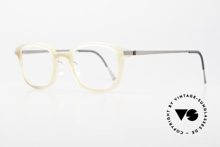 Lindberg Horn 1801 Buffalo Horn Titan Glasses, simply timeless, stylish & innovative: grade 'vintage', Made for Men and Women