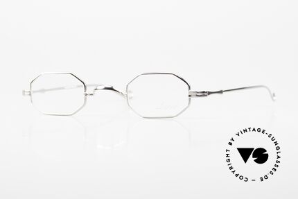 Lunor II 01 Octagonal Frame Platinum Details