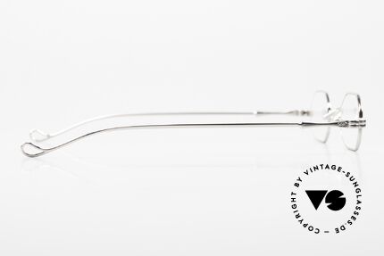 Lunor II 01 Octagonal Frame Platinum, NO RETRO EYEWEAR; but a 30 years old ORIGINAL!, Made for Men and Women