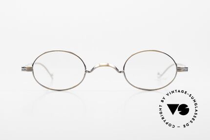 Lunor II 04 Oval XS Frame Antique Copper, full rimmed, Antique Copper: tangible top-notch quality, Made for Men and Women