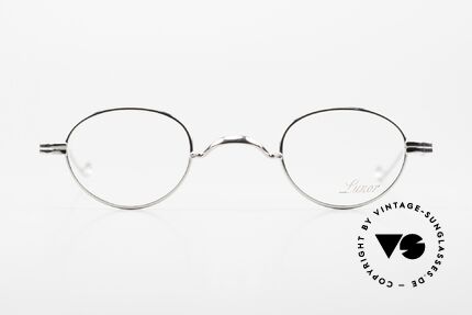 Lunor II 03 XS Unisex Frame Platinum, PP: platinum-plated version (precious and very noble), Made for Men and Women