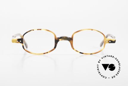Lunor Mod 40 90's Specs Ladies And Gents, small glasses from the acetate collection of the time, Made for Men and Women