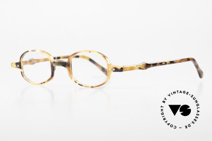 Lunor Mod 40 90's Specs Ladies And Gents, the shape of the lens resembles a lying barrel; unique, Made for Men and Women