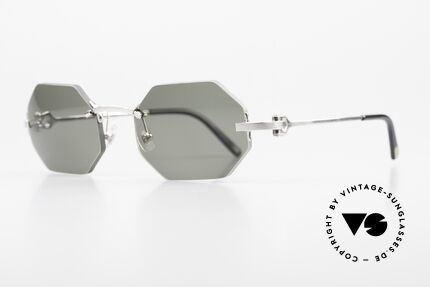 Cartier C-Decor Octag Octagonal Luxury Shades, model of the C-Decor series with new OCTAG lenses, Made for Men and Women