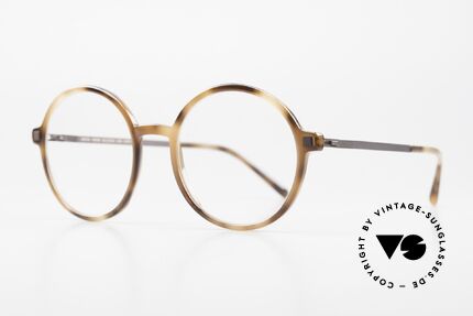 Mykita Keoma Round Frame Ladies & Gents, acetate frame front with characteristic Mykita temples, Made for Men and Women