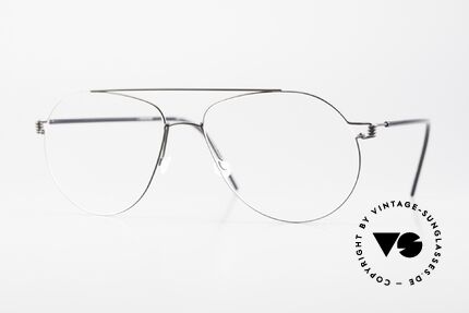 Lindberg Raymond Air Titan Rim Men's Specs Aviator Style Details