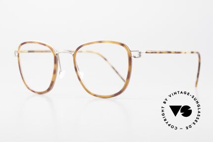Lindberg Simon Air Titan Rim Titan Specs Acetate Inner Rim, striking refined Air Titan frame with Acetate inner rim, Made for Men