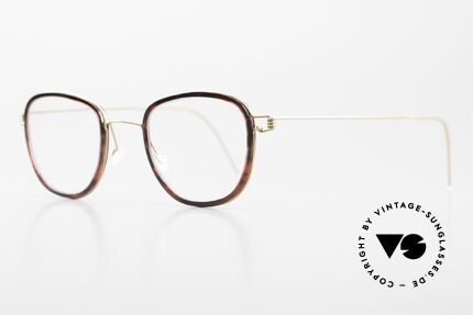 Lindberg Niels Air Titan Rim Ladies Glasses & Men's Frame, striking refined Air Titan frame with Acetate inner rim, Made for Men and Women