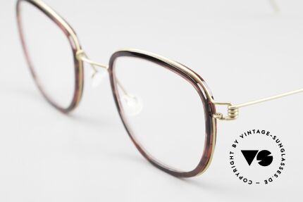 Lindberg Niels Air Titan Rim Ladies Glasses & Men's Frame, the temple covers are from the Lindberg model 'GORM'!, Made for Men and Women