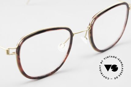 Lindberg Niels Air Titan Rim Ladies Glasses & Men's Frame, unworn, NOS, with original magnetic case by Lindberg, Made for Men and Women