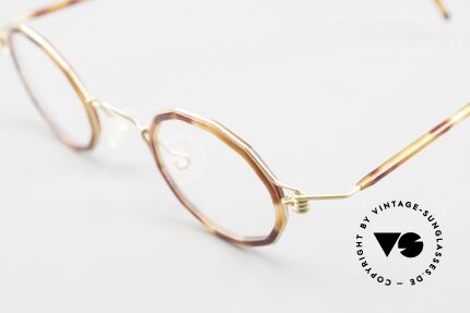 Lindberg Zeta Air Titan Rim Small Frame Acetate Inner Rim, unworn, NOS, with original magnetic case by Lindberg, Made for Men and Women