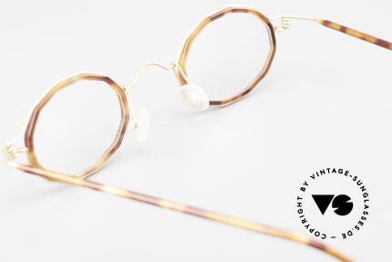 Lindberg Zeta Air Titan Rim Small Frame Acetate Inner Rim, flexible frame adapts to the face; size SMALL to Medium, Made for Men and Women