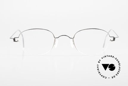 Lindberg Indus Air Titan Rim Classic Titanium Frame Unisex, distinctive quality and design (award-winning frame), Made for Men and Women