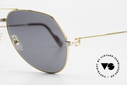 Cartier Vendome Santos - L Sun Lenses With Cartier Logo, worn by actor Christopher Walken (JAMES BOND, 1985), Made for Men