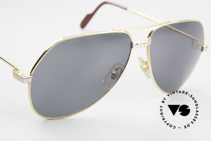 Cartier Vendome Santos - L Sun Lenses With Cartier Logo, Size: large, Made for Men