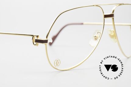 Cartier Vendome Laque - L Luxury 80's Aviator Glasses, NO retro eyeglasses, but an authentic vintage ORIGINAL, Made for Men