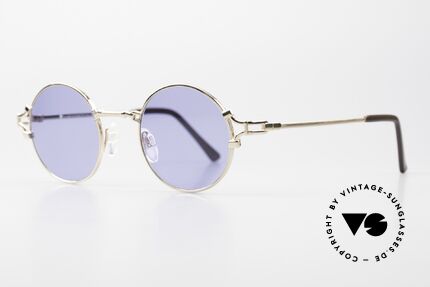 Neostyle Academic 9 Small Round 80s Sunglasses, truly high-end craftsmanship, made in Germany, Made for Men and Women