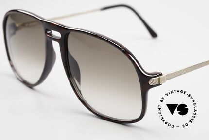 Dunhill 6091 Men's Vintage Aviator Shades, TOP quality (Optyl front with gold-plated temples), Made for Men