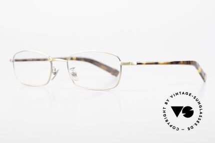 Lunor Club IV 524 AG Square Glasses Antique Gold, with pure Titanium nose pads (1. class wearing comfort), Made for Men
