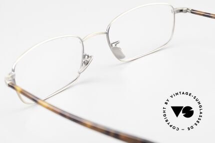 Lunor Club IV 524 AG Square Glasses Antique Gold, the orig. Lunor DEMO lenses can be replaced optionally, Made for Men