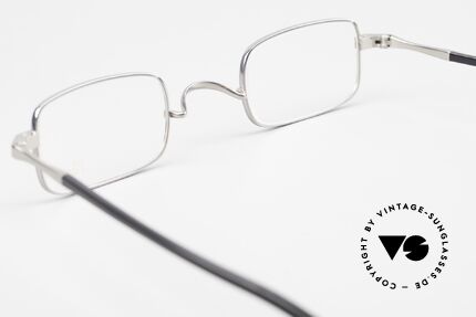 Lunor T3-E-AT PP Square Titan Frame Platinum, of course, unworn (with an orig. hard case by LUNOR), Made for Men
