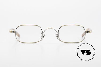 Lunor VA 104 Square Frame Antique Gold, LUNOR: honest craftsmanship with attention to details, Made for Men and Women