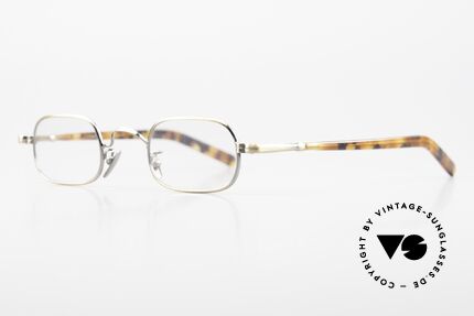 Lunor VA 104 Square Frame Antique Gold, without ostentatious logos (but in a timeless elegance), Made for Men and Women
