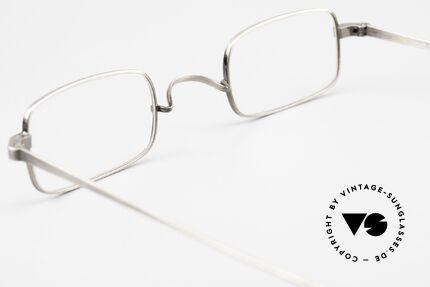 Lunor T3-E-MT AS Square Titan Frame Antique S, of course, unworn (with an orig. hard case by LUNOR), Made for Men
