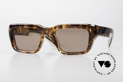 Jacques Marie Mage Walker Men's Sunglasses 60's Style Details