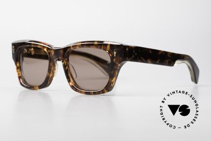 Jacques Marie Mage Dealan 60's Bob Dylan Sunglasses, Argyle, Bronze, Dark Gold, LIMITED shades; 53-22, Made for Men