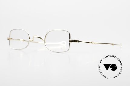 Lunor I 09 Telescopic Telescopic Frame Bicolor, model I 09 = size 38°25, temple length: 118mm - 155 mm, Made for Men and Women