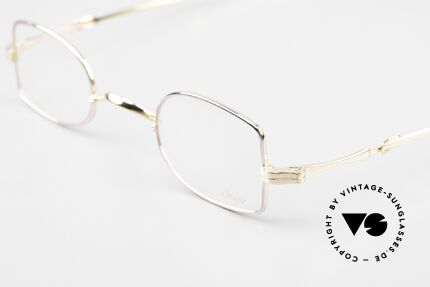 Lunor I 09 Telescopic Telescopic Frame Bicolor, an approx. 20 years old UNWORN pair for lovers of quality, Made for Men and Women