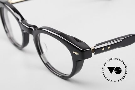Jacques Marie Mage Noland Black Panto Specs Midnight, JMM shows that "vintage" is not a question of age!, Made for Men and Women