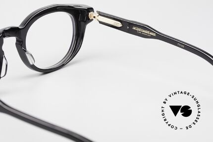 Jacques Marie Mage Noland Black Panto Specs Midnight, Size: medium, Made for Men and Women