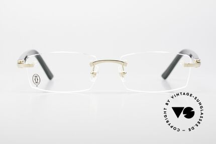 Cartier Canazei Rimless Luxury Frame Square, rimless glasses of the 'DÉCOR C Combined' Collection, Made for Men and Women