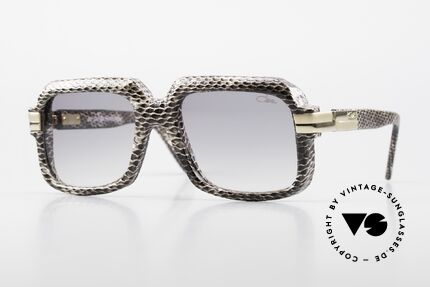 Cazal 607 Leather Snakeskin Limited Edition, ULTRA RARE Cazal 607 special edition 'Snake Optic', Made for Men